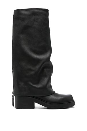 Black calf leather Fray boots VIC MATIE' | 1F2358DF06F140101BLACK